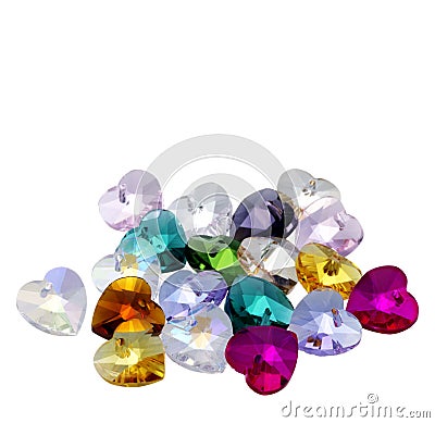 Heart bijoux Stock Photo