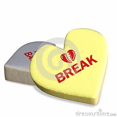 Heart Break Stock Photo