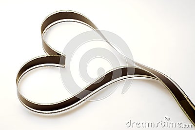 Heart of celluloid Stock Photo