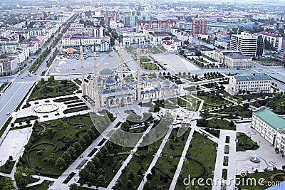 The Heart of Chechnya Stock Photo