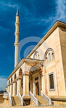 The Heart of Chechnya Mosque in Grozny, Russia Stock Photo