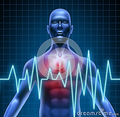 Heart disease Stock Photo