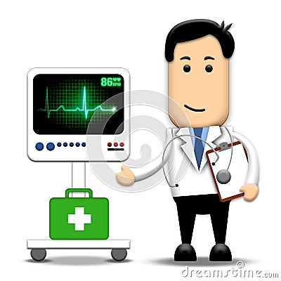 Heart Doctor Stock Photo