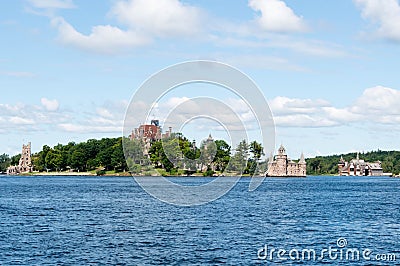 Heart Island, Alexandria Bay, New York Stock Photo