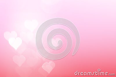 Heart light with Sweet Background Stock Photo