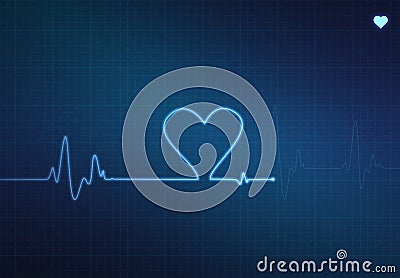 Heart Monitor Stock Photo