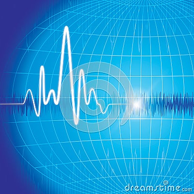 Heart monitor Stock Photo