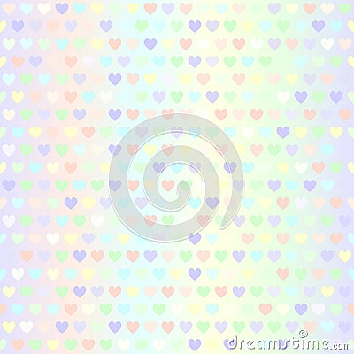 Heart pattern. Vector seamless background Vector Illustration