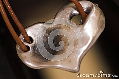 Heart Pendant Stock Photo