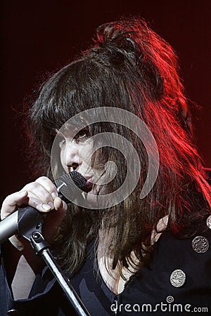 Heart Performs in Concert Editorial Stock Photo