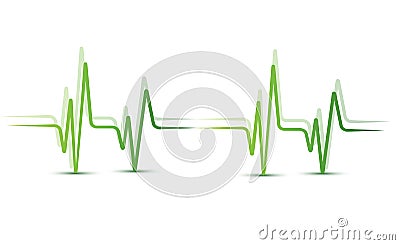 Heart pulse Vector Illustration