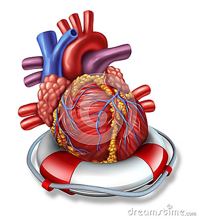 Heart Rescue Stock Photo