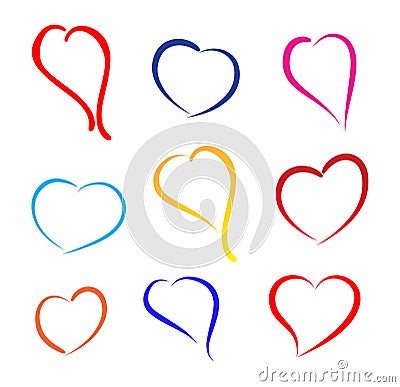 Heart sign Vector Illustration