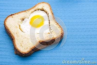 Heart toast Stock Photo