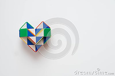 Heart toy Stock Photo