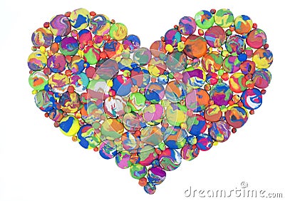 Heart of the universe Stock Photo