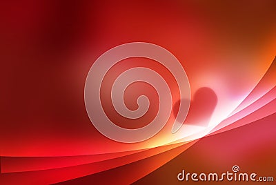 Heart - valentine abstract background Stock Photo