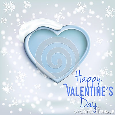 Heart for Valentine's Day (14 February) Vector Illustration