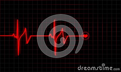 Heartbeat Vector Illustration