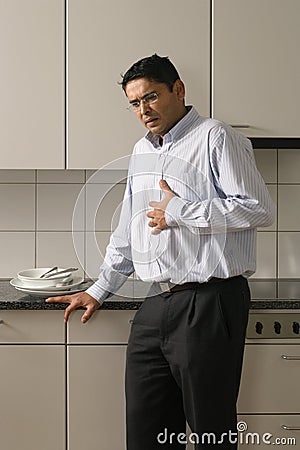 Heartburn Stock Photo