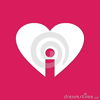 Hearth, attack, infarct vector icon Stock Photo