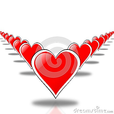 Hearts Stock Photo