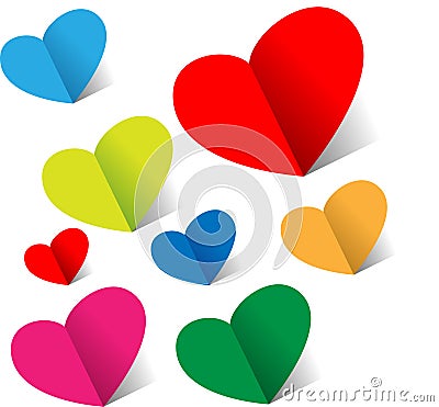 Hearts Vector Illustration