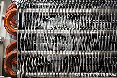 Heat Exchanger Stock Photo