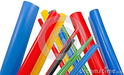 Heat Shrink Tubing Stock Photo