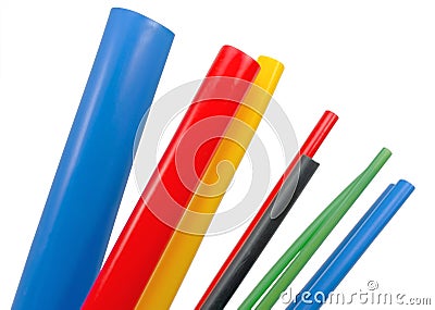 Heat Shrink Tubing Stock Photo