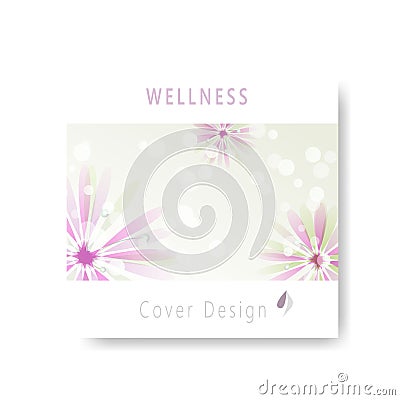 Heathcare cover design Stock Photo