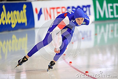 Heather Richardson - speed skating Editorial Stock Photo