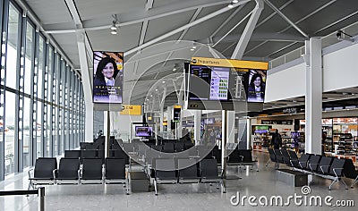 Heathrow airport Editorial Stock Photo