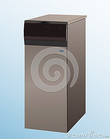 Heating boiler vector Vector Illustration