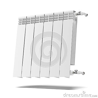Heating radiator Stock Photo