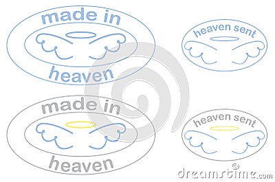 Heaven Collection Cartoon Illustration