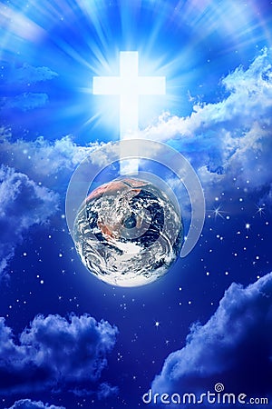 Heaven Cross Earth Religion God Royalty Free Stock Images - Image: 15347369