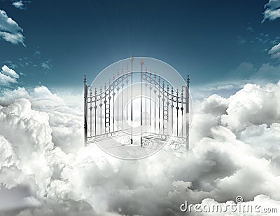 Heaven gate Stock Photo