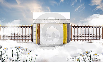 Heaven gate Stock Photo