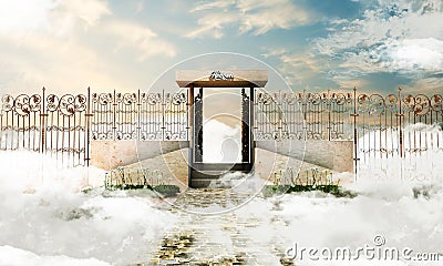 Heaven gate Stock Photo