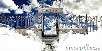 Heaven gate Stock Photo