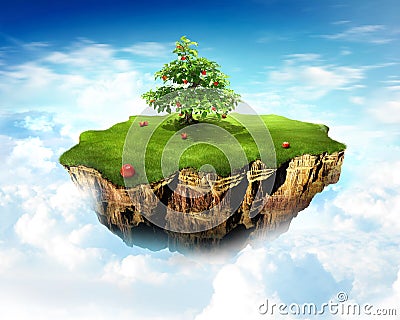 Heaven land Stock Photo