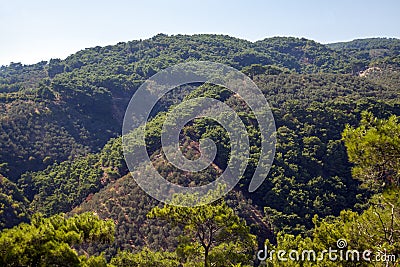 Heaven in the Mount Ida in autumn, Turkey Stock Photo