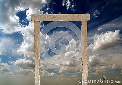 Heaven's gate Stock Photo