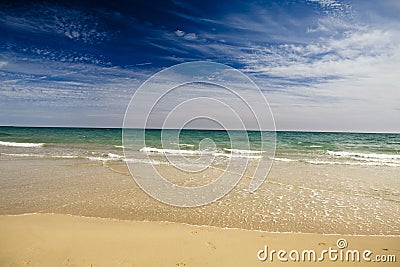 heavenly beach Stock Photo