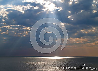 Heavenly light Stock Photo