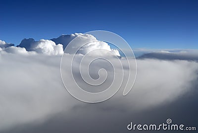 Heavy cloud Stock Photo