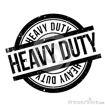 Heavy Duty rubber stamp Vector Illustration