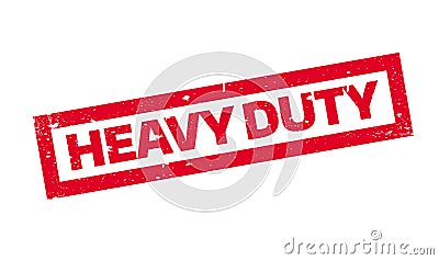 Heavy Duty rubber stamp Vector Illustration