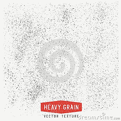 Heavy Grain Vector Texture Vector Illustration